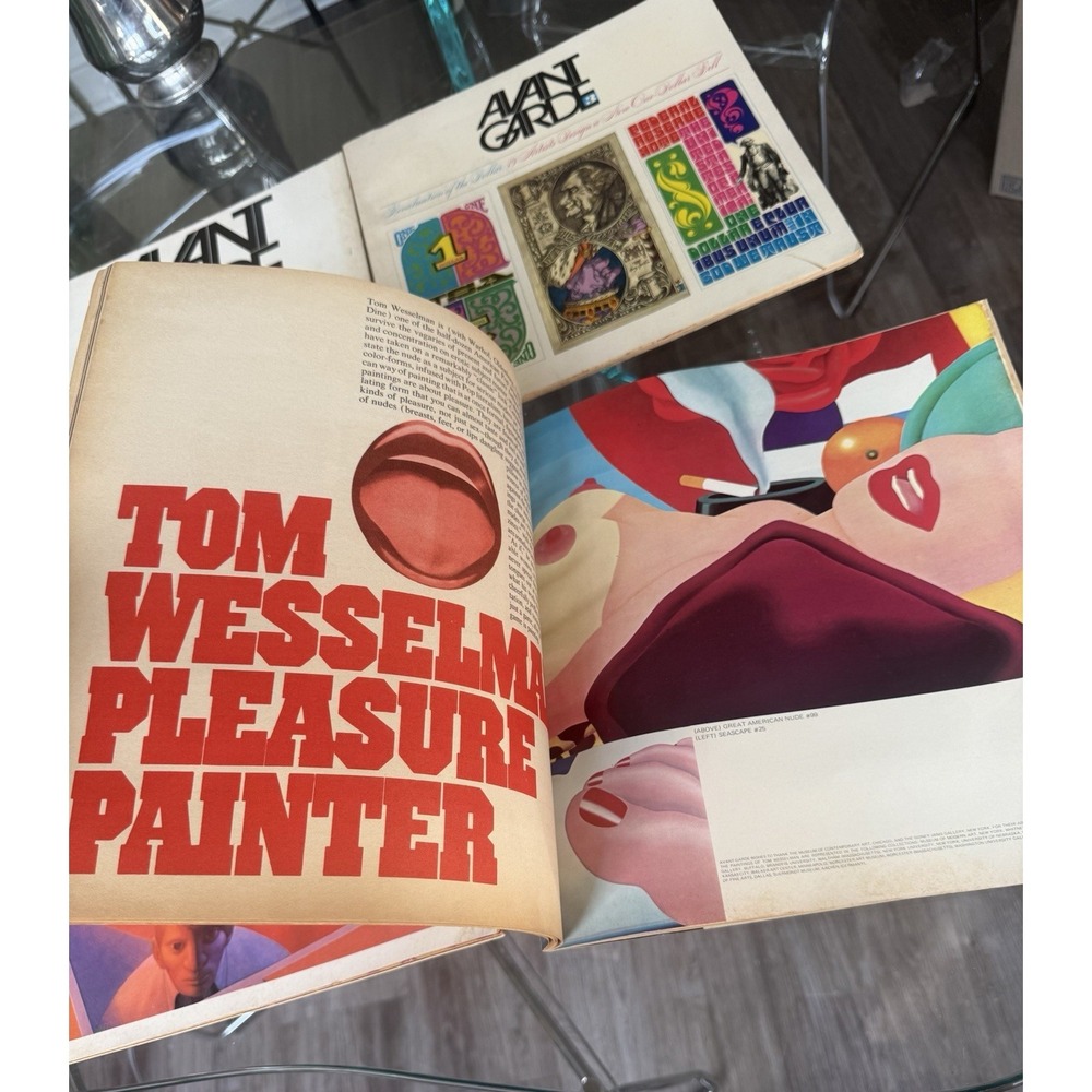 Vintage Avant Garde Magazine Lot 4 Issues #1 #3 #4 #5 1960s Graphic Design Art - Picture 14 of 16